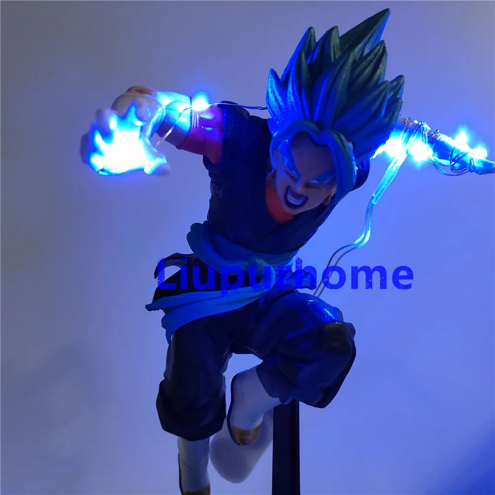 Фигурки героев аниме Super Saiyan God Vegetto Led Night светильник эволюционная модель