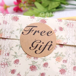 100 шт.лот, диаметр 3,8 см, печатные наклейки ручной работы, товары для хлебобулочных подарков, клейкие бумажные наклейки, канцелярские товары, ярлык Zakka (стандартная)