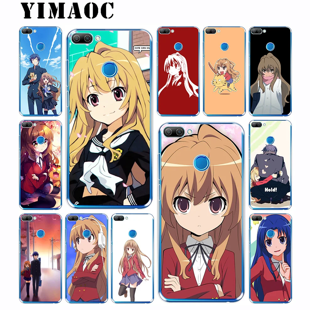 YIMAOC Toradora Anime Soft Case for Huawei Honor 10 9 8X 8C 8 7C 7X 7A Pro 6A Lite Note Nova 3i 3 2i Y6 Y7 Y9 Prime 2018 |