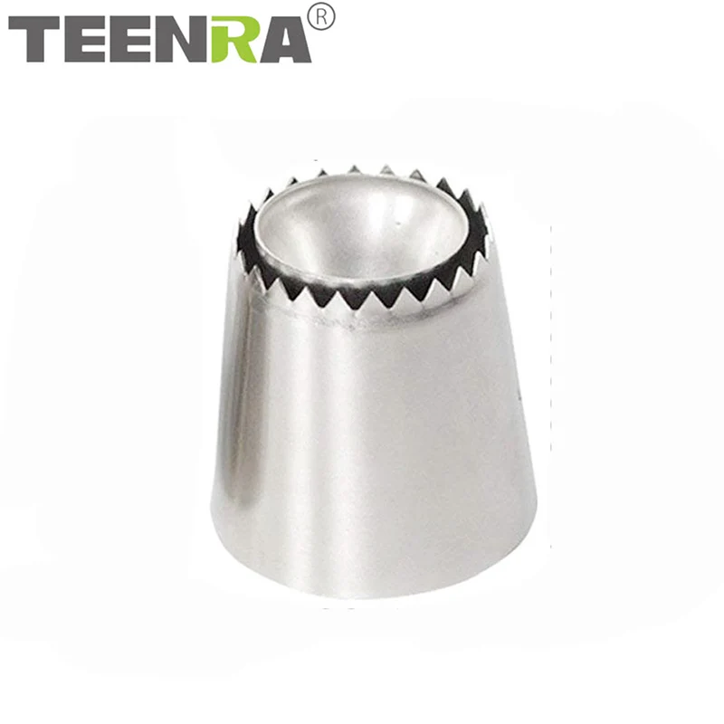 Silver B TEENRA Sulta Ne кольцо русские насадки для кондитерского мешка набор формы для печения торта Кондитерские насадки наконечник торта инструменты - Цвет: Silver B