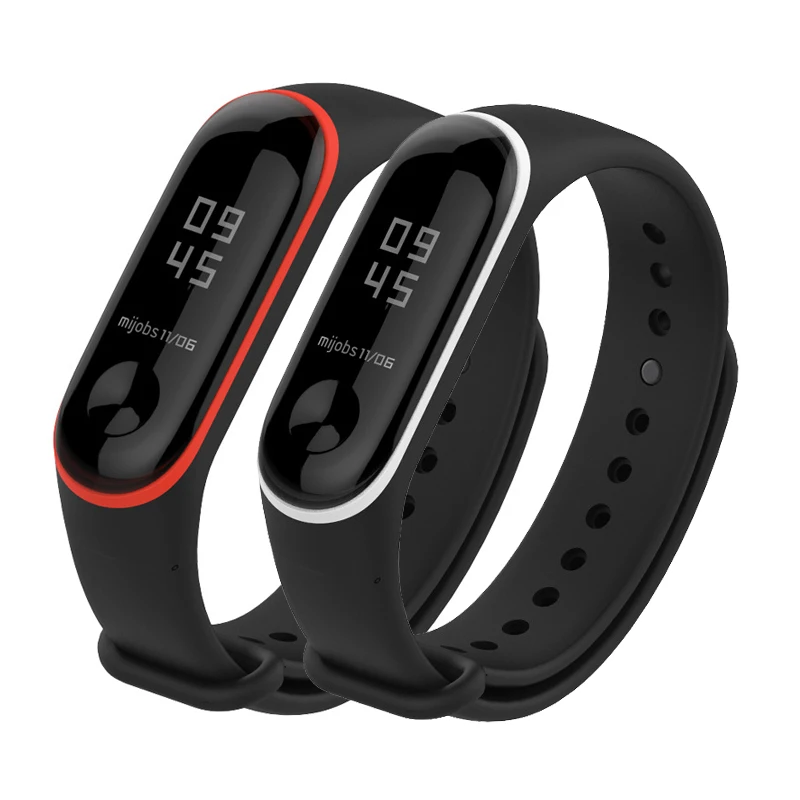 Ремешок силиконовый для Xiaomi Mi Band 4 3 спортивный браслет xiaomi mi band аксессуары часов |