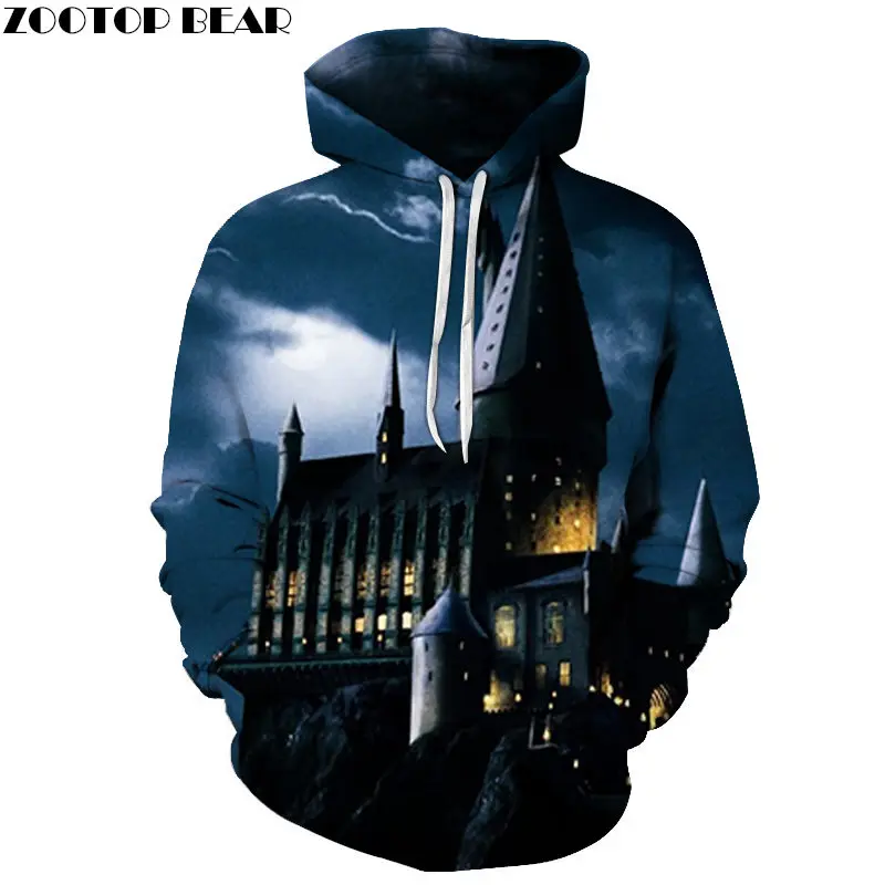 AFKH3189 Фиолетовый бренд Ravenclaw с 3D принтом; Повседневная Толстовка с капюшоном; мужской спортивный костюм; пуловер с капюшоном; уличная одежда; пальто унисекс; Прямая поставка; ZOOTOPBEAR - Цвет: AFKH3189