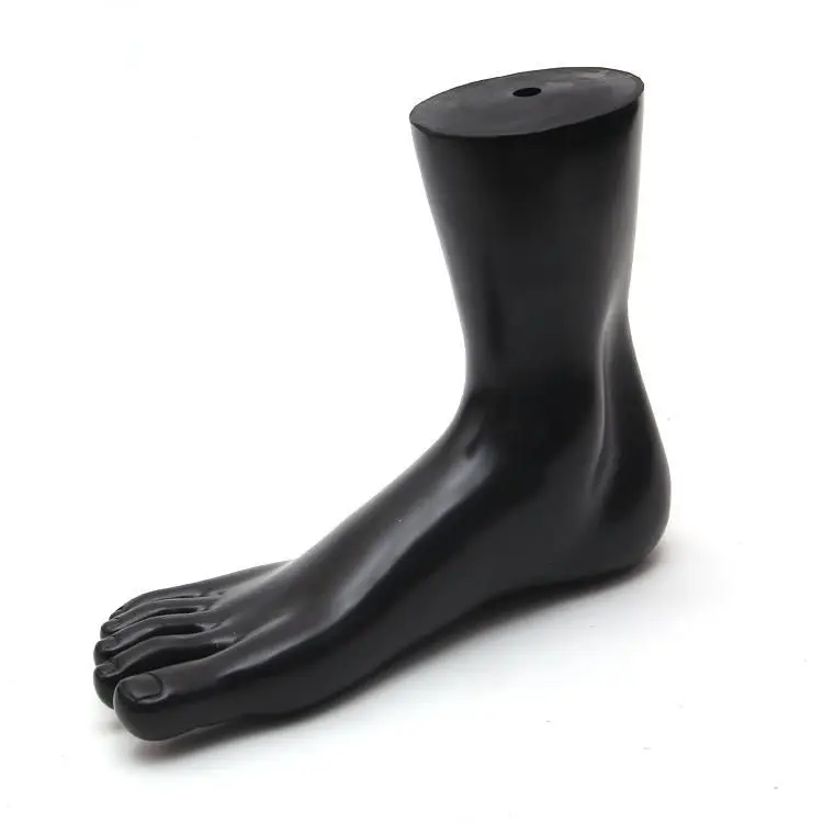 Одна пара черных женских манекен из ПВХ для носков|manikin foot|female mannequinfemale manikins |