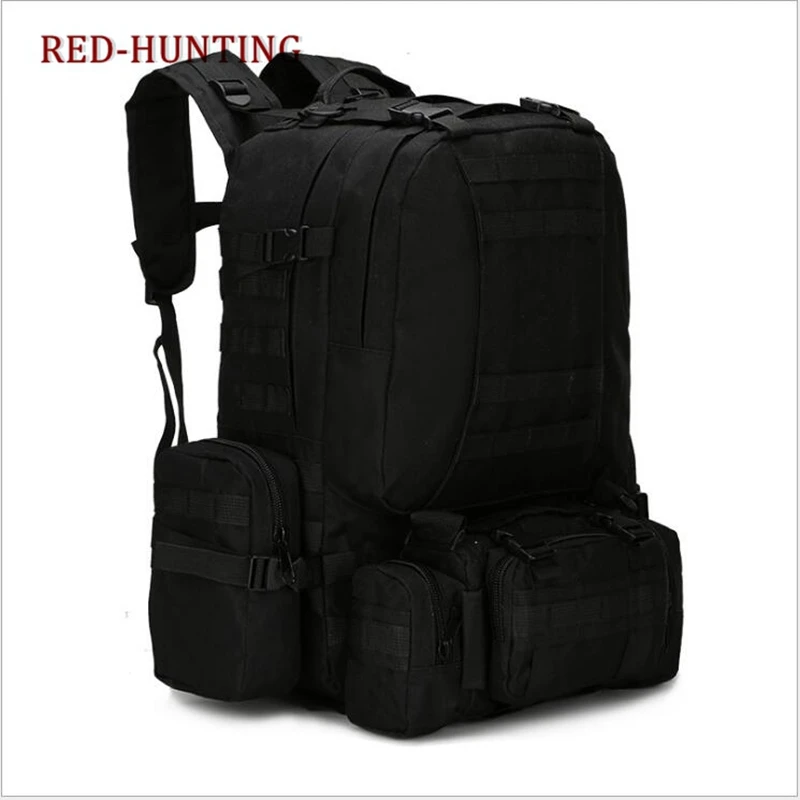 Военный Тактический Рюкзак Molle 600D объемом 50 л уличный рюкзак для кемпинга пешего