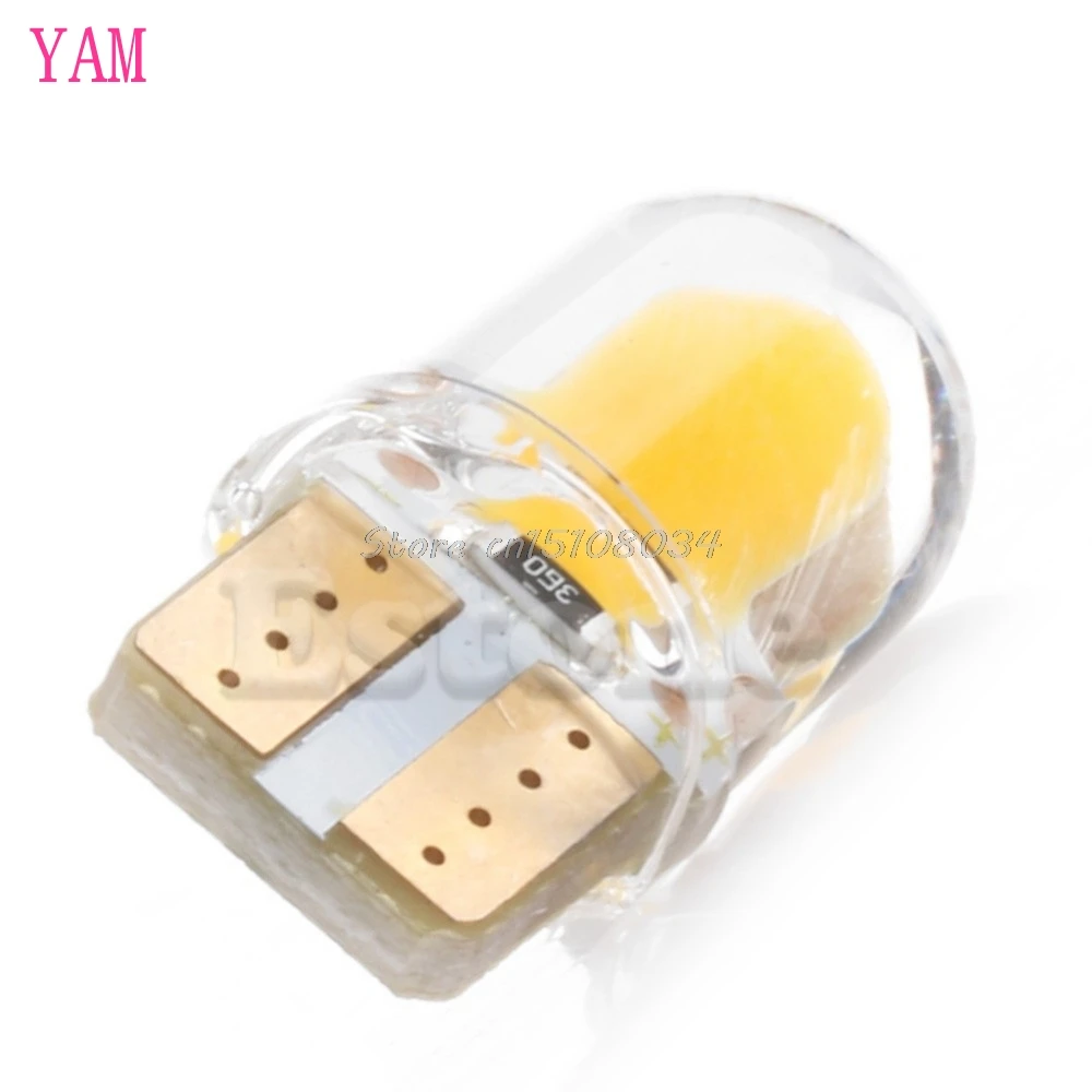T10 194 168 W5W 8 SMD LED Canbus Silica Bright License Light Bulb Warm white #K4U3X# | Лампы и освещение