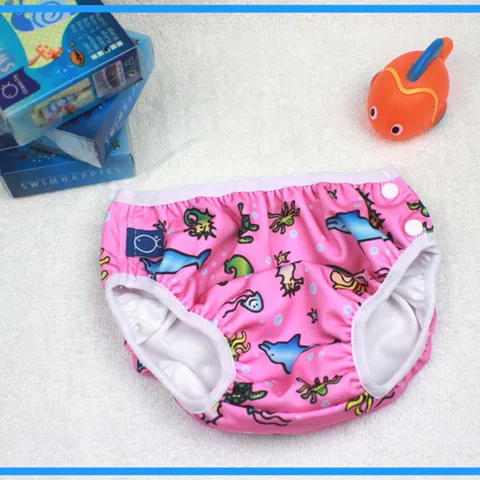 Подгузник для малышей, купальник для малышей, водонепроницаемые подгузники, плавательные штаны для новорожденных мальчиков и девочек, непротекаемые штаны, новинка 2019
