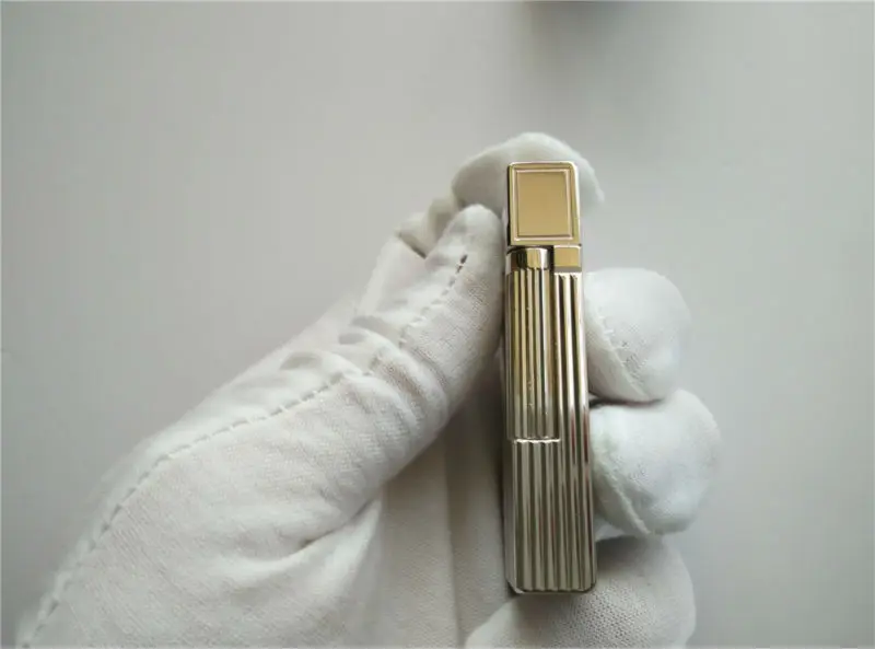 Чистая медь с ярким S.T памятный STdupont Зажигалка для сигарет медный корпус/матовый