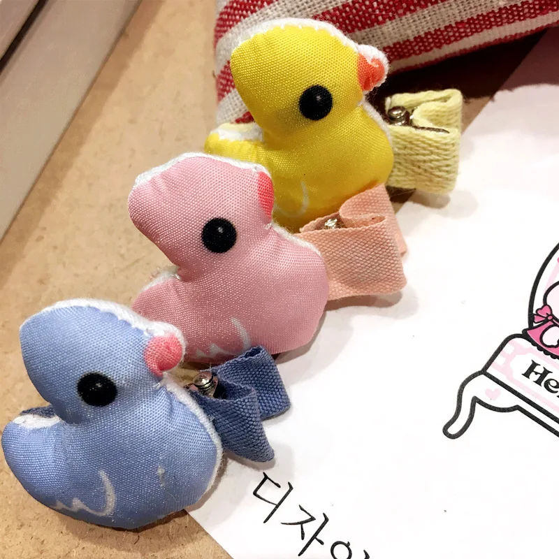 Заколки для волос в Корейском стиле ручной работы маленькая желтая шпилька