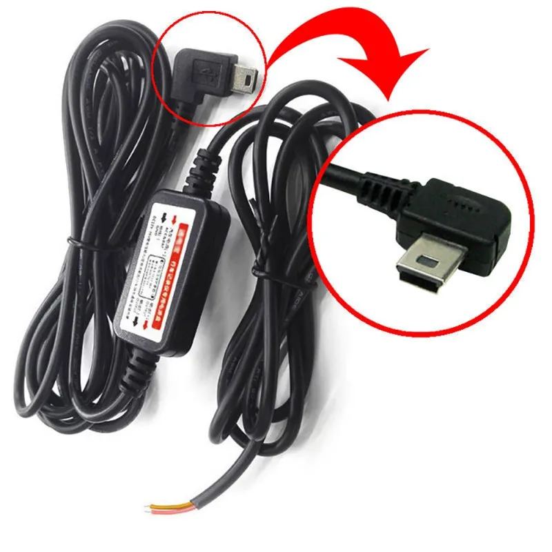 Мини USB кабель для автомобильного зарядного устройства 5 В 2 А|Кабели адаптеры и