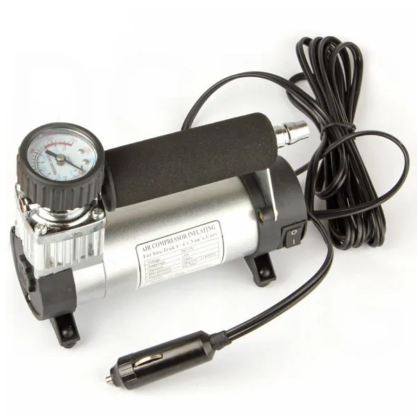 Free Shipping YD-3035 Portable Super Flow 12V 100PSI Metal Car Tire Tyre Inflator Vehicle Auto Electric Pump Air Compressor | Автомобили и