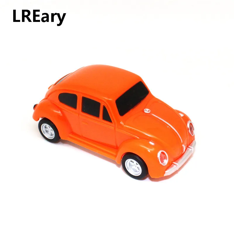 Orange Креативный флеш-накопитель, классический автомобильный u-диск, 16 ГБ, 32 ГБ, флеш-накопитель Mini cooper, USB флеш-накопитель, 4 ГБ, 8 ГБ, карта памяти, 64 ГБ, Beetle, автомобильный подарок - Цвет: Orange
