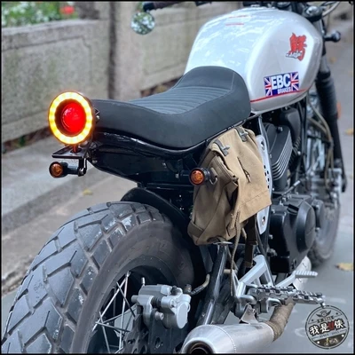 Мотоцикл задний тормозной светильник Ретро Универсальный светодиодный для Suzuki GN CHOPPER Кафе Racer Bobber