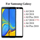 Закаленное стекло для Samsung Galaxy A9 2018 A7 A6 Plus A8 2018 SM-A920F, защитное стекло с полным покрытием для экрана A750 A 9 8 6