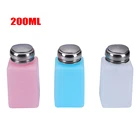 Пластиковый пресс для бутылки с спиртом, 200 мл