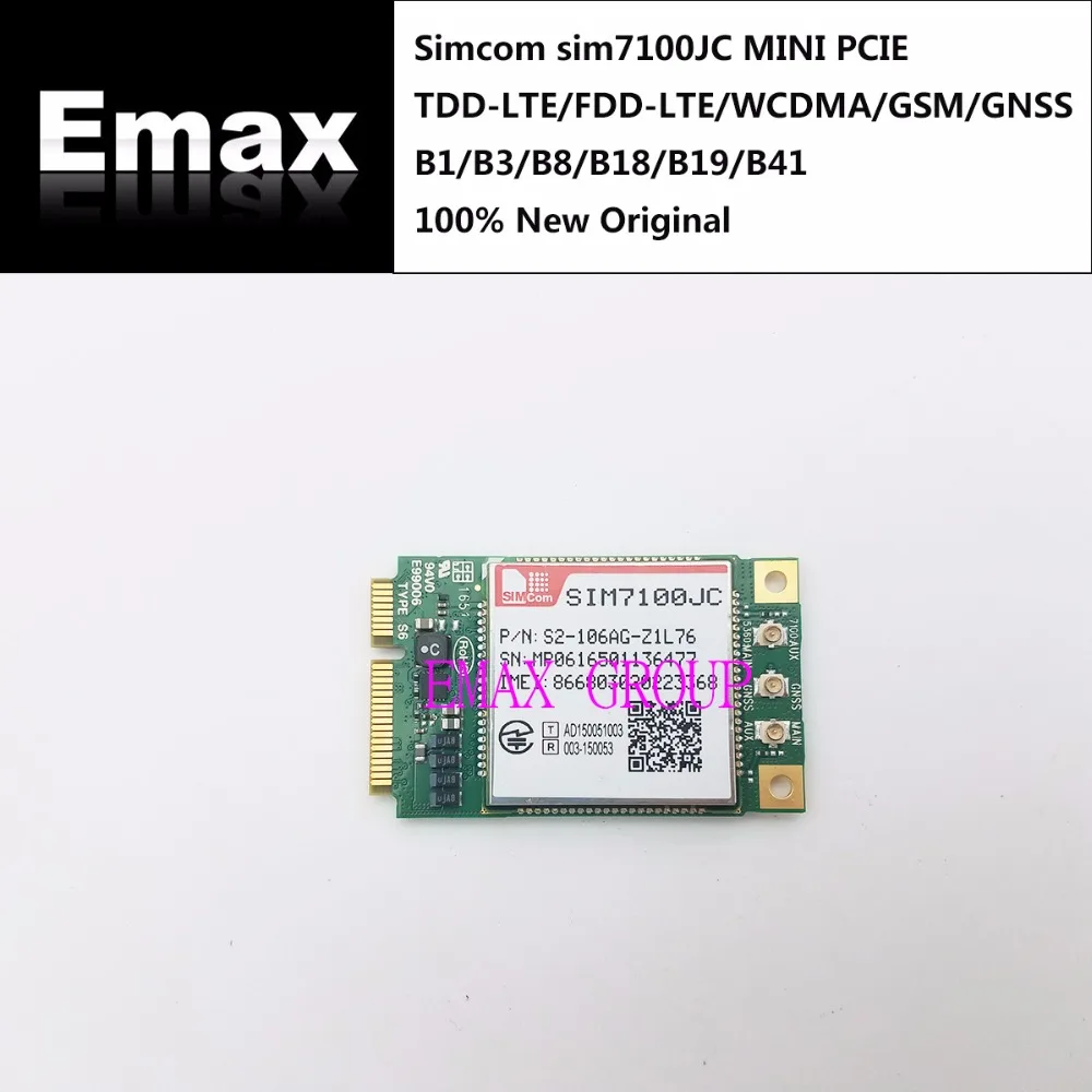 Бесплатная доставка Simcom sim7100JC мини PCIE TDD-LTE/FDD-LTE/WCDMA/GSM/GNSS B1/B3/B8/B18/B19/B41 100% Новый