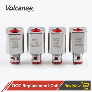 Volcanee 5 шт. OCC катушка 0.2ohm 0.5ohm 1.2ohm 1.5ohm для Subtank Mini Nano Plus Subox бак атомайзер вейп Замена OCC катушки