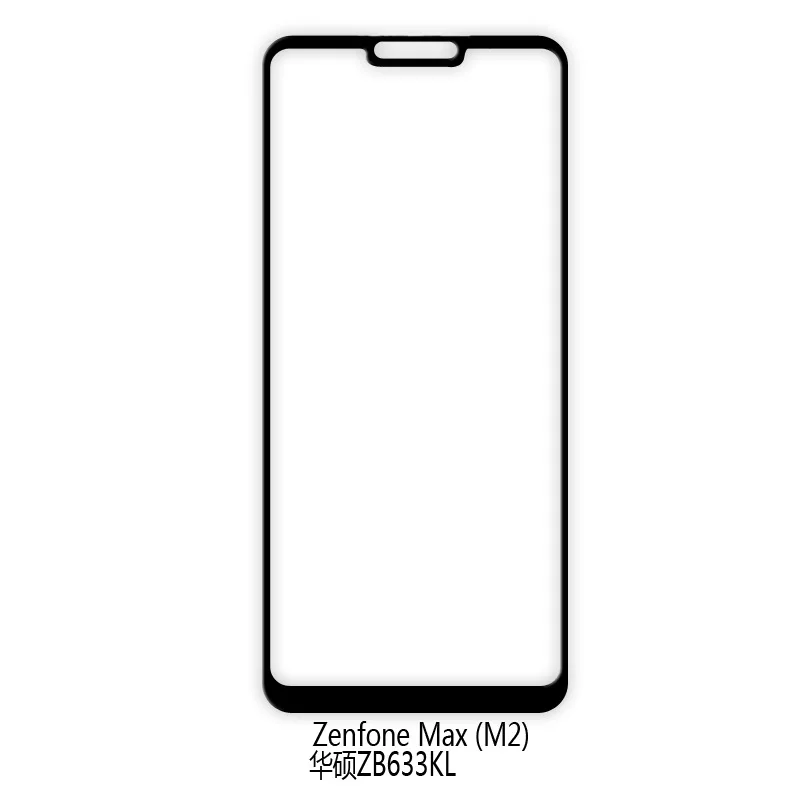 Zenfone Max M2 ZB633KL ASUS_X01BD/BDA полное закаленное стекло для Asus ZenFone Pro ZB631KL Защитная пленка