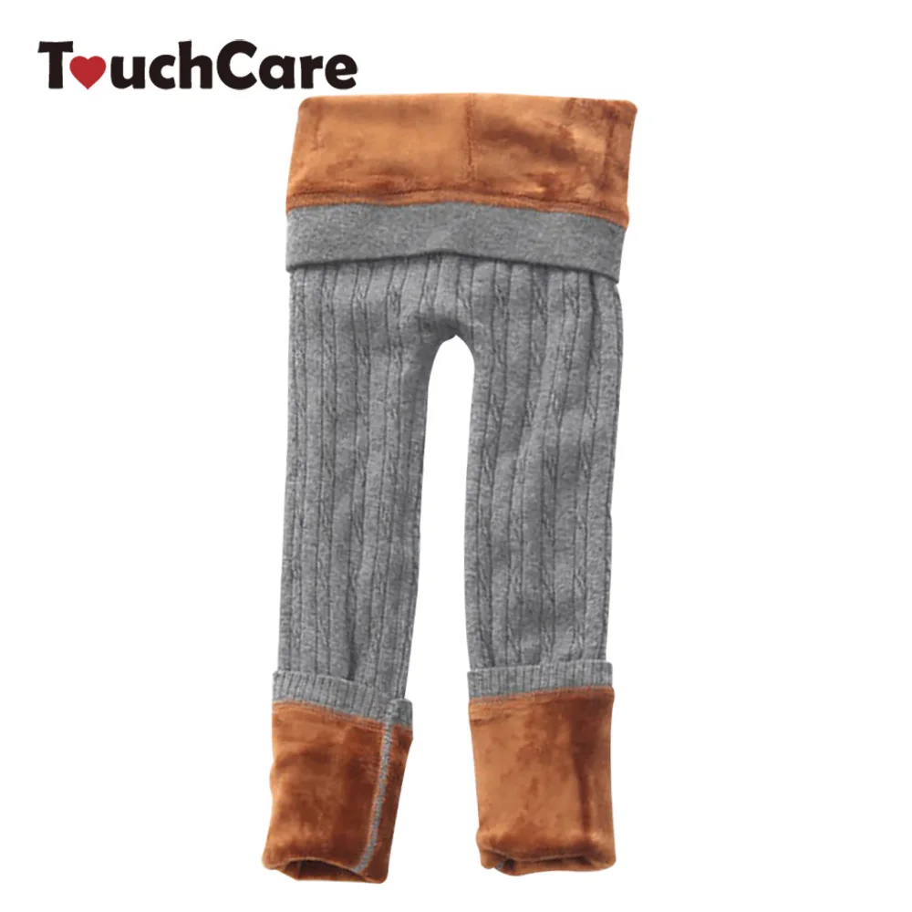 TouchCare/флисовые леггинсы для девочек детские бархатные штаны в полоску Детские