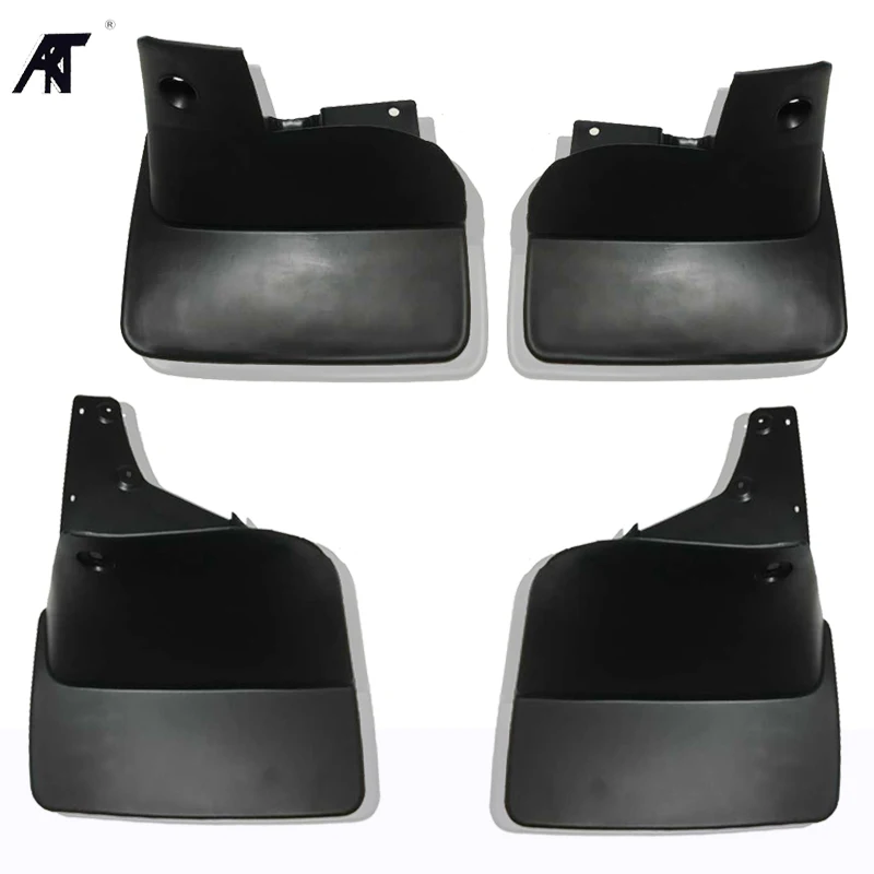 

Black Front & Rear Mud Fender Flaps Splash Guard Mudflaps Mudguard Cover Trim For Toyota Land Cruiser LC100 FJ100 99-07 Mud Flap