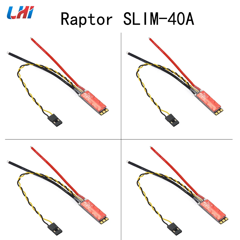 4 шт. Раптор тонкий 40A бесщеточный ESC BLHeli S32 2 4S Dshot электрический регулятор скорости
