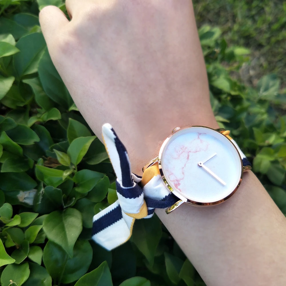 Часы Cagarny женские брендовые Роскошные Кварцевые часы с тканевым ремешком