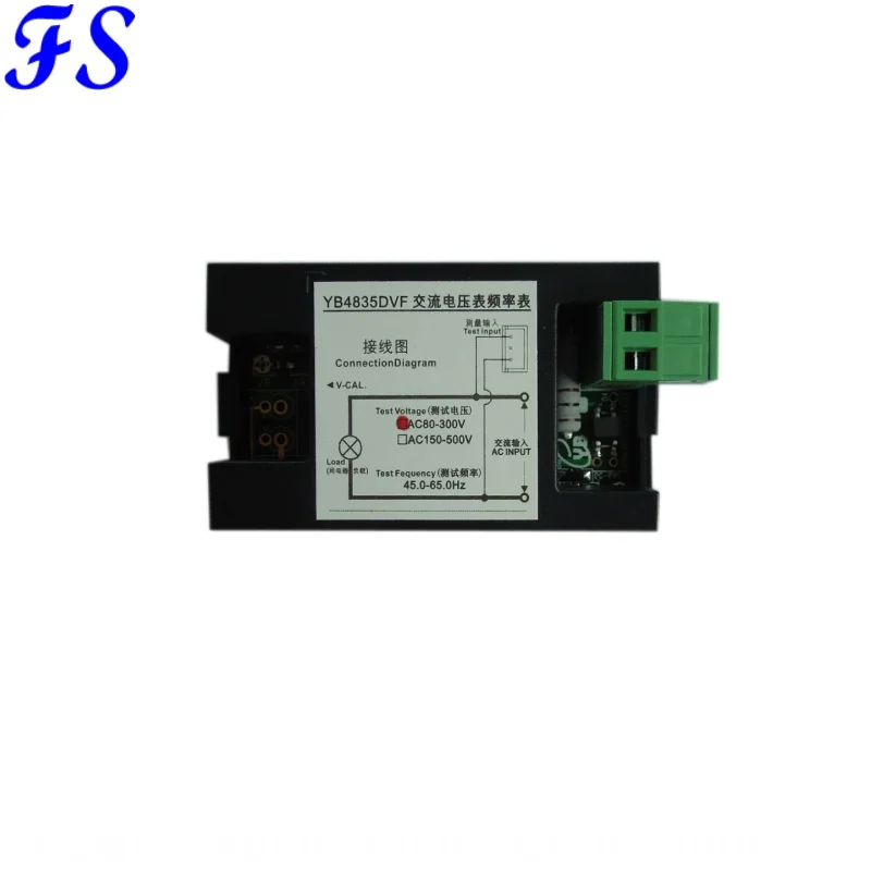 Вольтметр переменного тока 80 300 в 150 500 В измеритель частоты 45 65 Гц ЖК цифровой