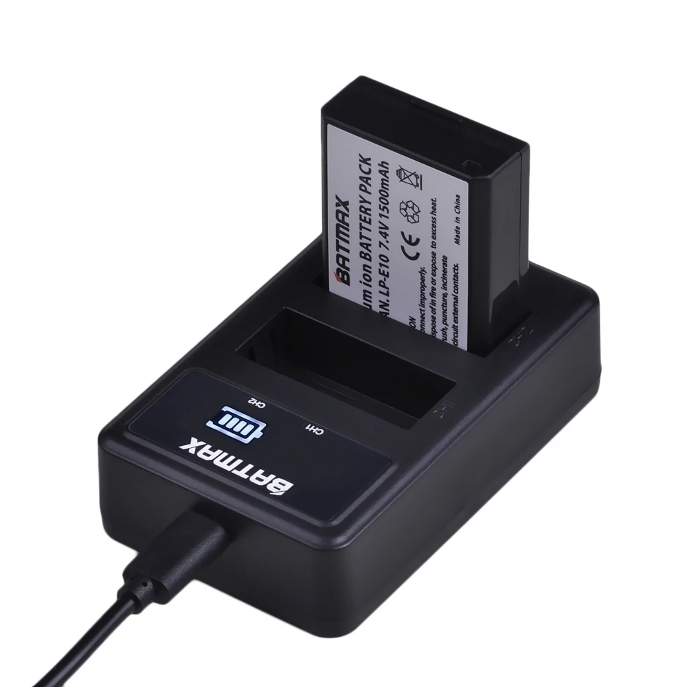 Аккумуляторная батарея 1500 мА · ч и двойное зарядное устройство USB со светодиодной
