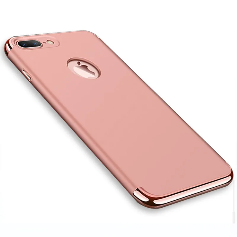 YueTuo Роскошный чехол для Apple iPhone 7 Plus оригинальный черный красный ультра тонкий