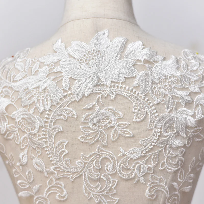 1 шт. Кружевная аппликация с вышивкой|applique lace trim|lace trimlace applique fabric |
