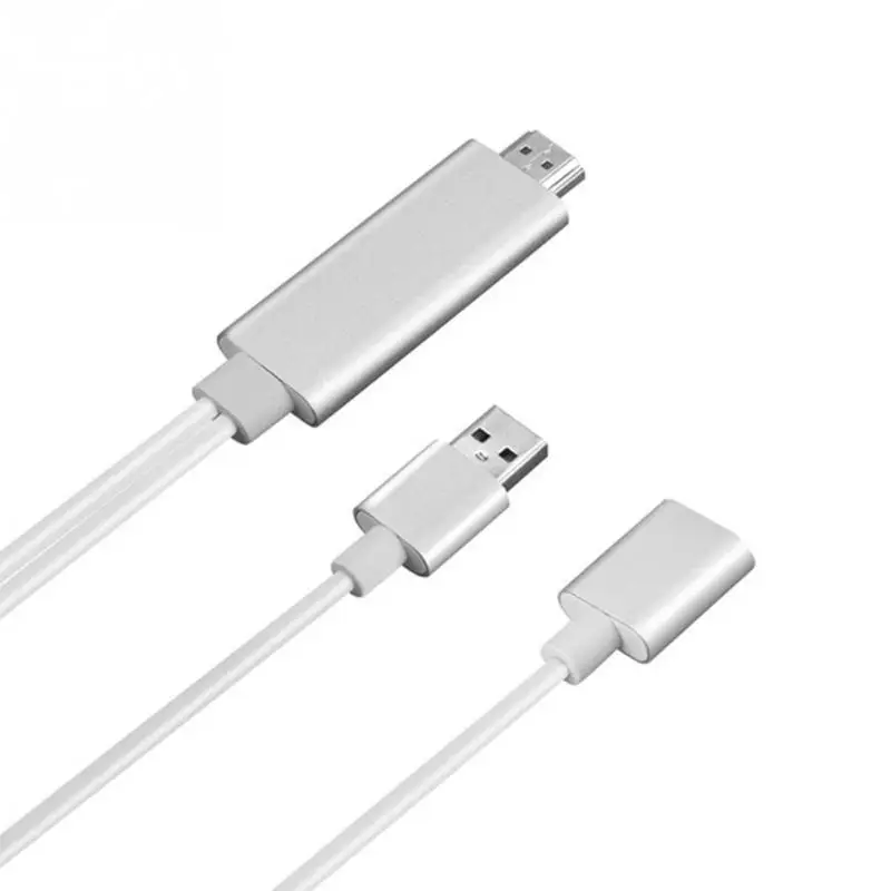 10 шт. Высокое качество Airplay док станция к HDMI 1080P ТВ адаптер кабель для Samsung Galaxy S8 S9