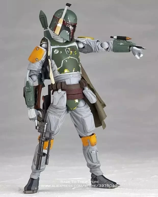 Disney Star Wars Revo 005 Боба Фетт 16 см мини кукла экшн-фигурка коллекция украшений аниме