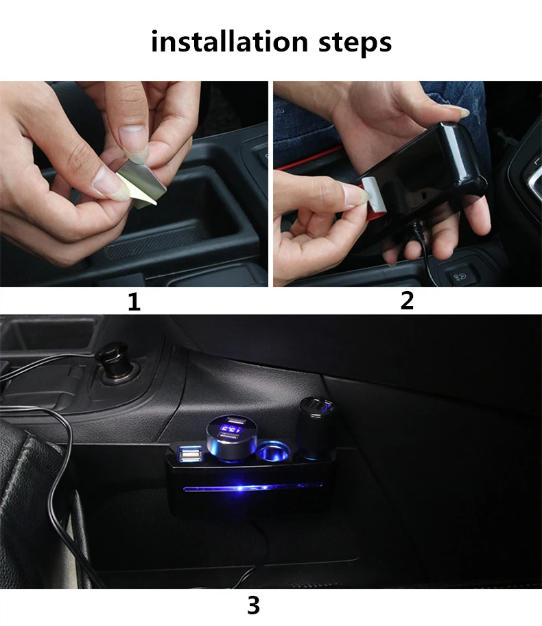 1 шт. автомобильный прикуриватель 12 В 24 В|monitor led|monitor chargermonitor usb |