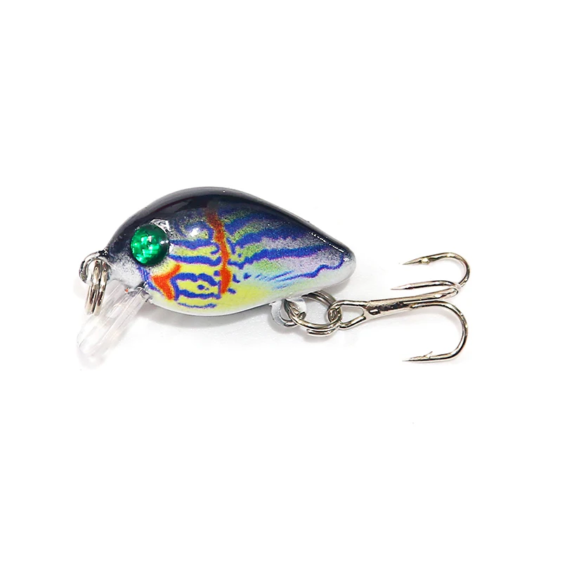 HAODIAOZHE Crankbait Рыболовная Приманка Minnow приманки 2 5 см 1 7 г Topwater плавающие Isca