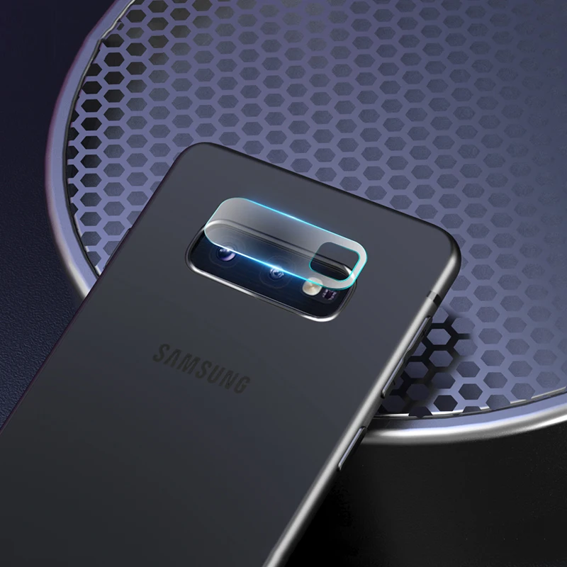 HOCO 2 шт прозрачная камера гибкий объектив из закаленного стекла для samsung Galaxy 10/S10+ S10e Задняя крышка объектива Защитная пленка для экрана