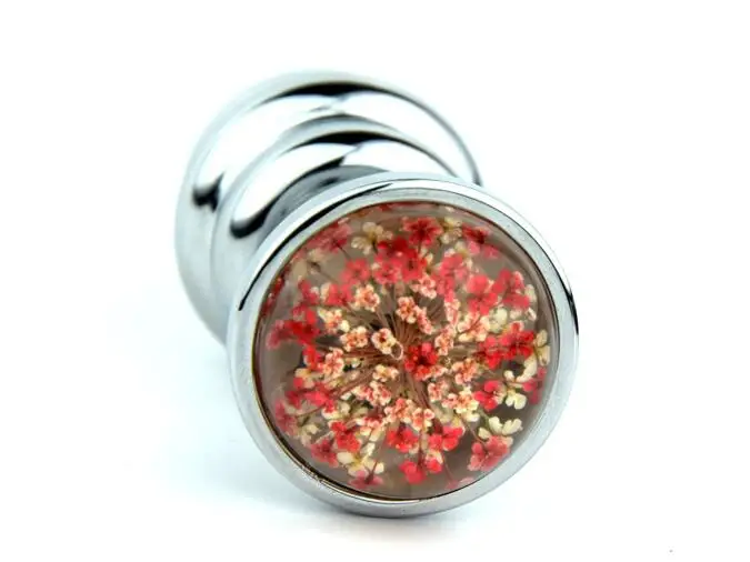 Последние унисекс привлекательный и принтом в виде хризантем Ювелирные изделия