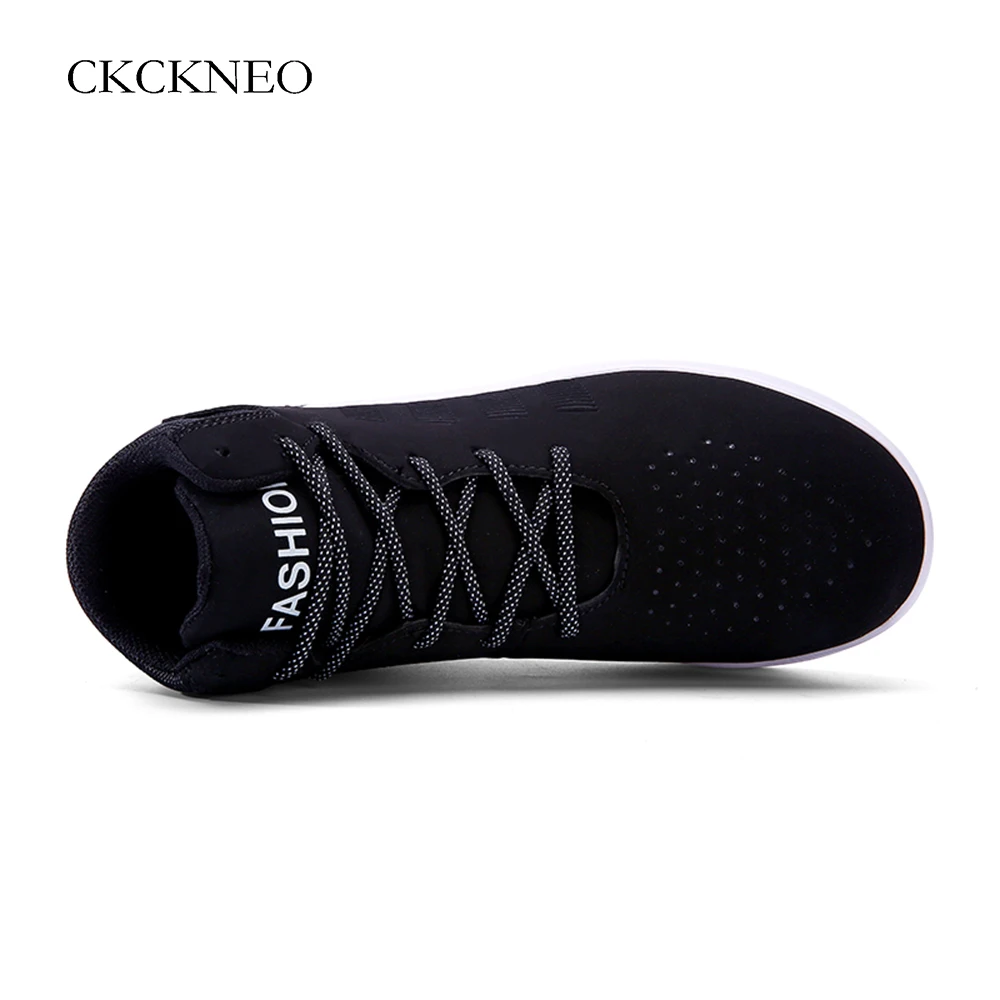 2017 New Men Skateboarding Shoes High Top Mens Sport shoes Autumn Footwear Outdoor Sneakers Bounce Breathable Athletic | Спорт и