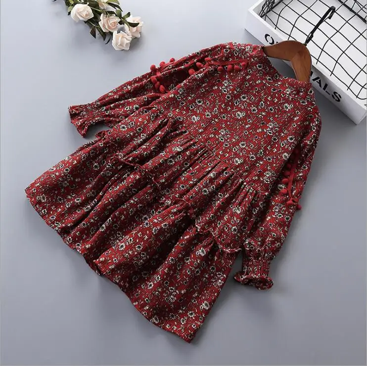 2019 Новое поступление летней Платье для девочек вечерние сладкий дети мода