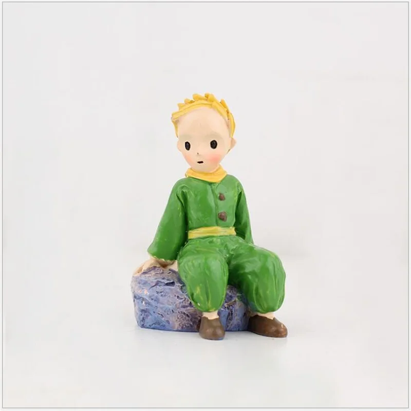5 Hot sale 5 styles The little prince Rose Mininatures Figurines resin craft ornaments home decoration Christmas birthday gift - Цвет: 5