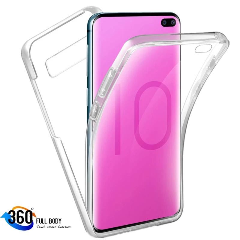 Full Body 360 Degree Soft Clear Case Cover For Samsung Galaxy S8 S9 S10 Note 8 9 J4 J6 A8 A6 Plus S10e M10 M20 M30 A10 A30 A50 |