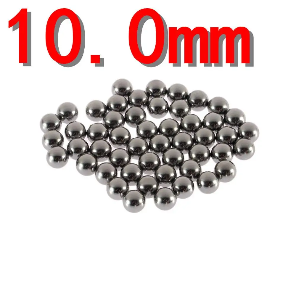 10mm 50 шт./упак. прочные велосипедные Нержавеющая сталь мяч Запчасти для авто, 4 мм, 5 мм, 6 мм, 8 мм, 9 мм, 10 мм, велосипед Сталь шариковый подшипник - Цвет: 10mm