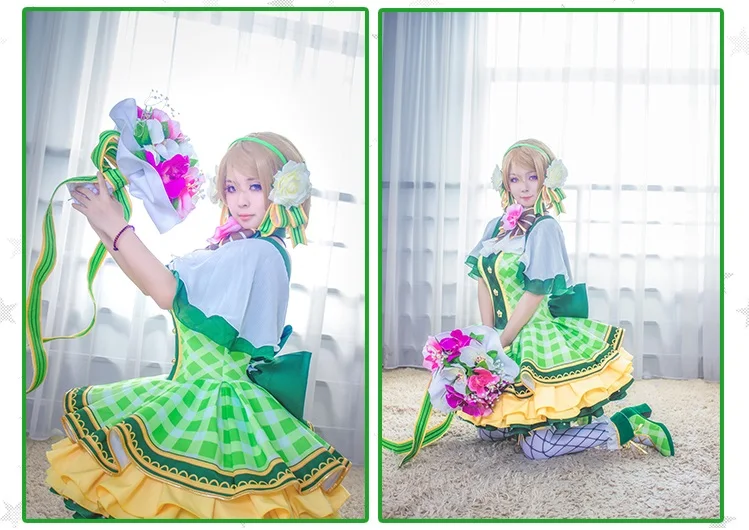 LoveLive! Женский маскарадный костюм Koizumi Hanayo вечерние костюмы на Хэллоуин с