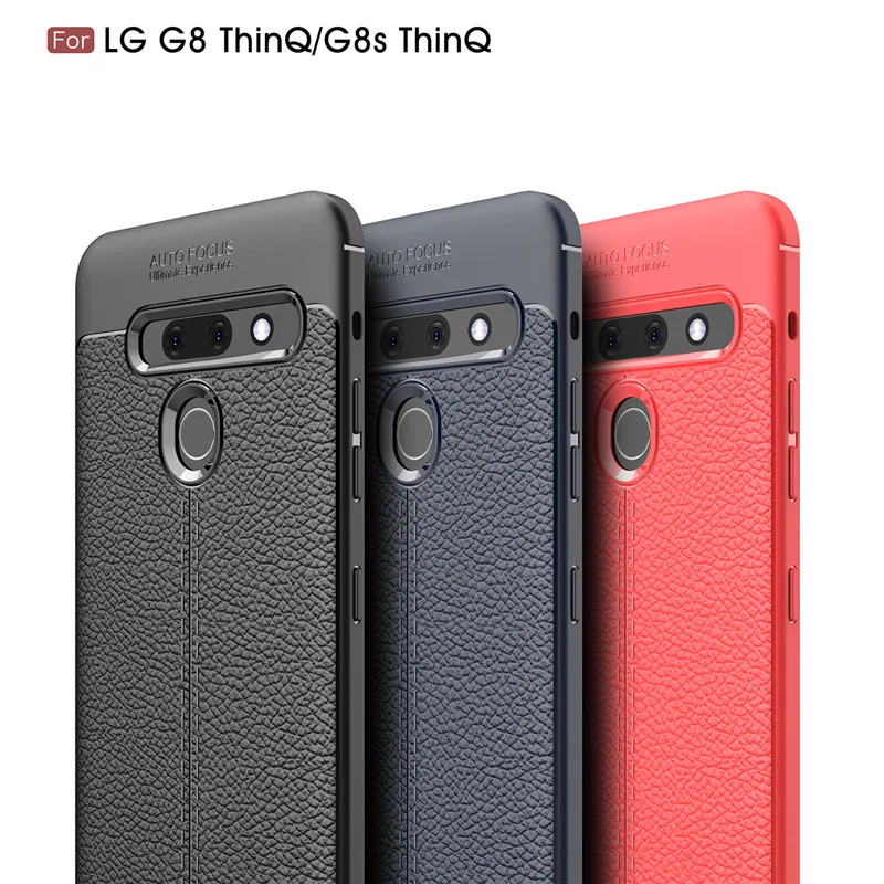 Чехол для LG G8 чехол ThinQ бампер телефона мягкий силиконовый защитный Funda 6 1'' |