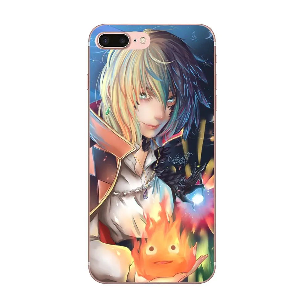 Мягкий чехол аниме Howl's Howls Moving Castle для Huawei Nova 2 V20 Y3II Y5 Y5II Y6 Y6II Y7 Y9 G8 G9 GR3 GR5 GX8 Prime 2018