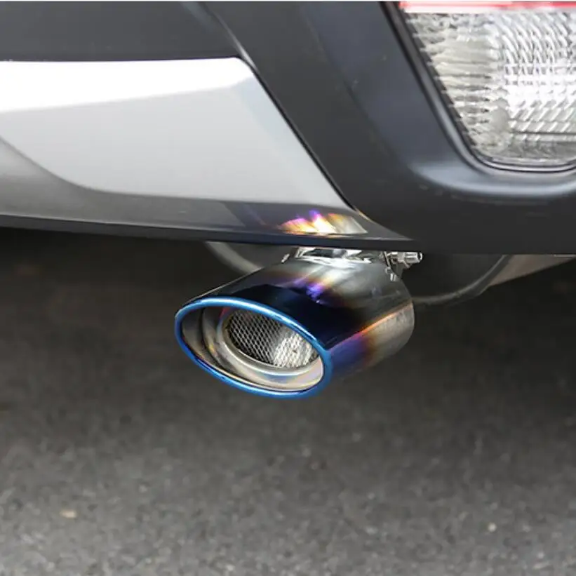 Автомобильный Стайлинг выхлопная труба задняя Автомобильная чехол для Mitsubishi