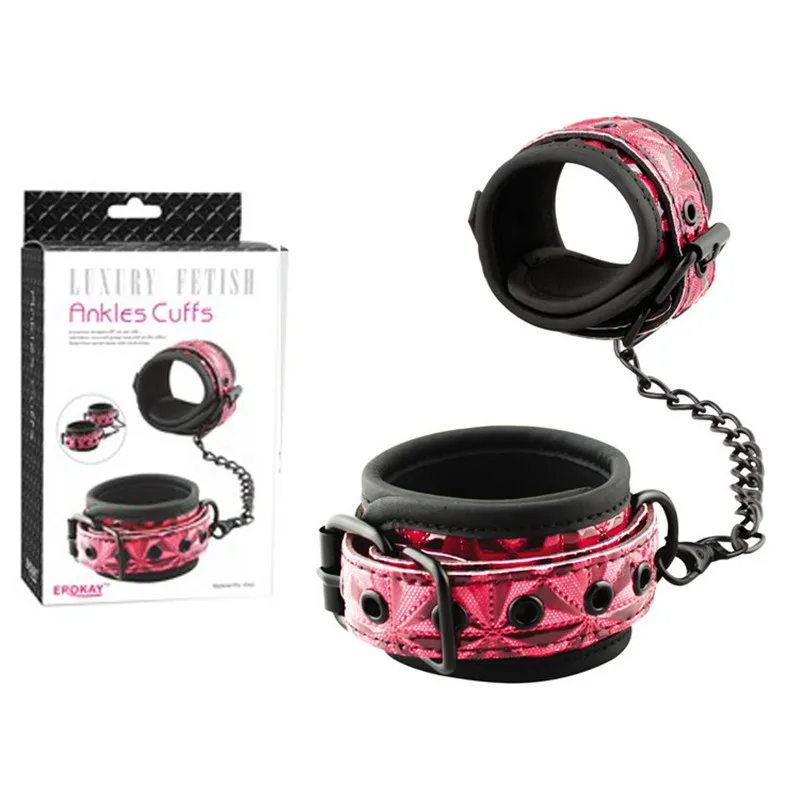 Новые высококачественные секс-наручники из искусственной кожи страстный секс