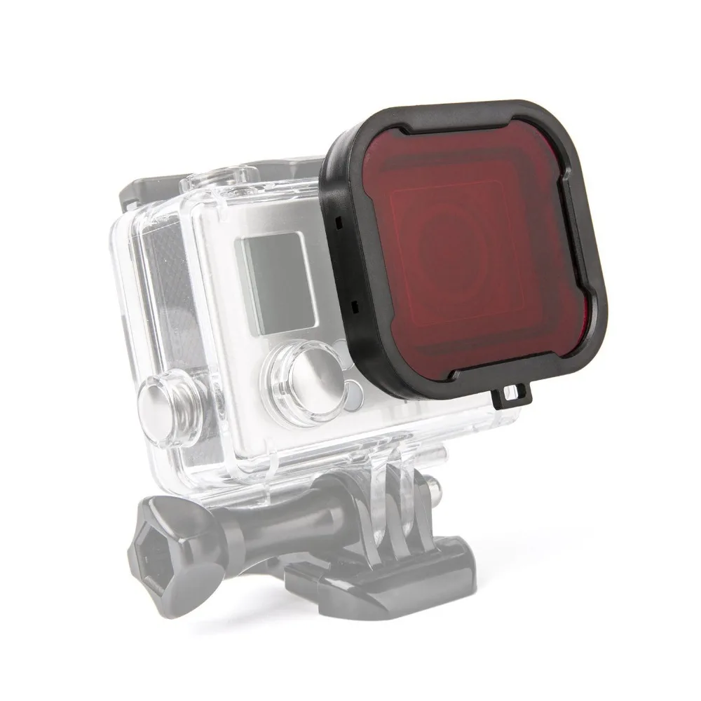 Высококачественный фильтр для подводной съемки go pro крышка объектива УФ экшн
