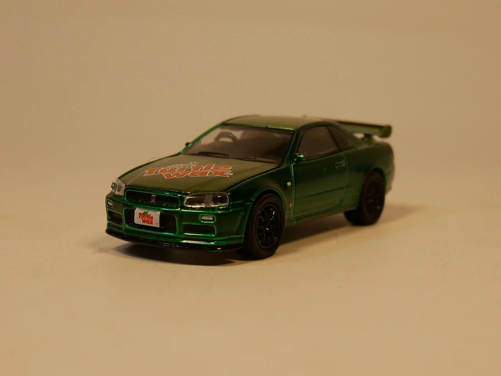 Greenlight 1: 64 2000 Nissan Skyline GT R (BNR34) литой модельный автомобиль| |