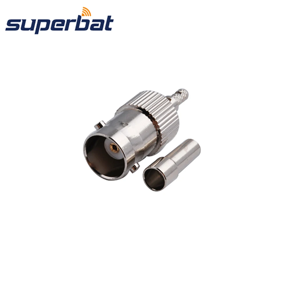 Superbat BNC разъем с панелью обжимной для кабеля RG316 RG174 кабель RF коаксиальный