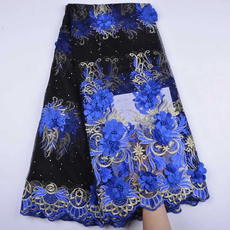 

Purple 3D Lace Fabric 2018 High Quality Lace 3D Embroidered French Beaded Tulle Lace Hot Sale French African Lace Fabric 1312B