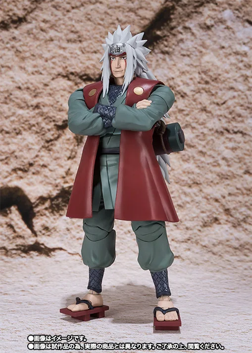 PrettyAngel-оригинальная экшн-фигурка Bandai Tamashii Nation S.H. Фигуртс эксклюзивная Jiraiya |